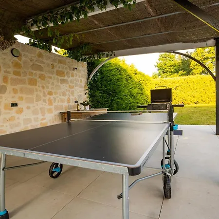 Villa Au Petit Bonheur Avec Clim - Hameau Au Calme - Piscine Chauffee - Petanque Moncrabeau