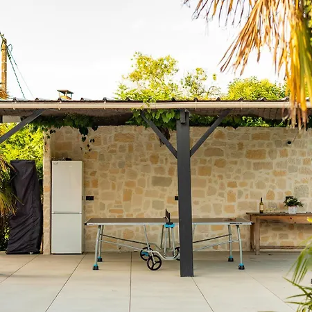 Au Petit Bonheur Avec Clim - Hameau Au Calme - Piscine Chauffee - Petanque Villa *