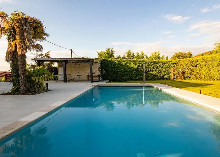 Au Petit Bonheur Avec Clim - Hameau Au Calme - Piscine Chauffee - Petanque * Moncrabeau